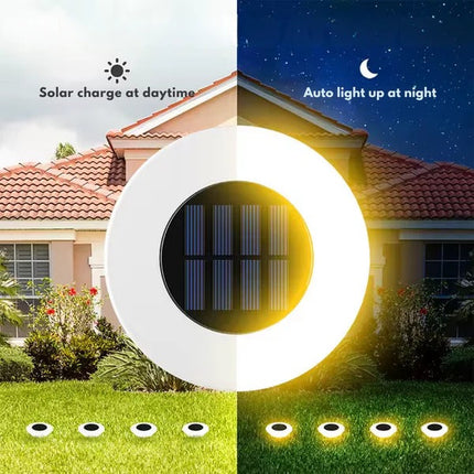 Solar Pathway Lights Outdoor, 4 Pack Waterproof Solar Garden Lights – image 8
