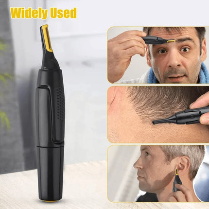 Nose Hair Trimmer for Men, Mustache Trimmer with Detachable Head