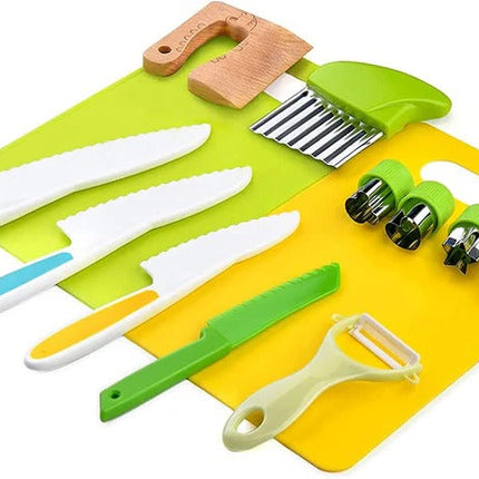 Cooking Tool Set for Kids, 6 Piece Junior Cooking Tools for Cutting and Peeling – image 8