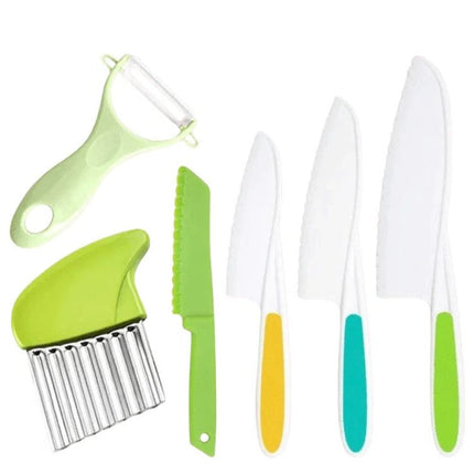 Cooking Tool Set for Kids, Kids Kitchen Tools for Soft Foods – image 7