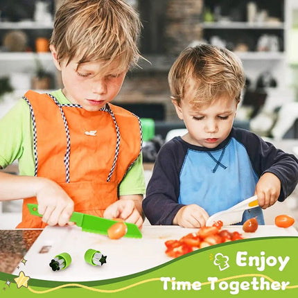 Cooking Tool Set for Kids, Kids Kitchen Tools for Soft Foods