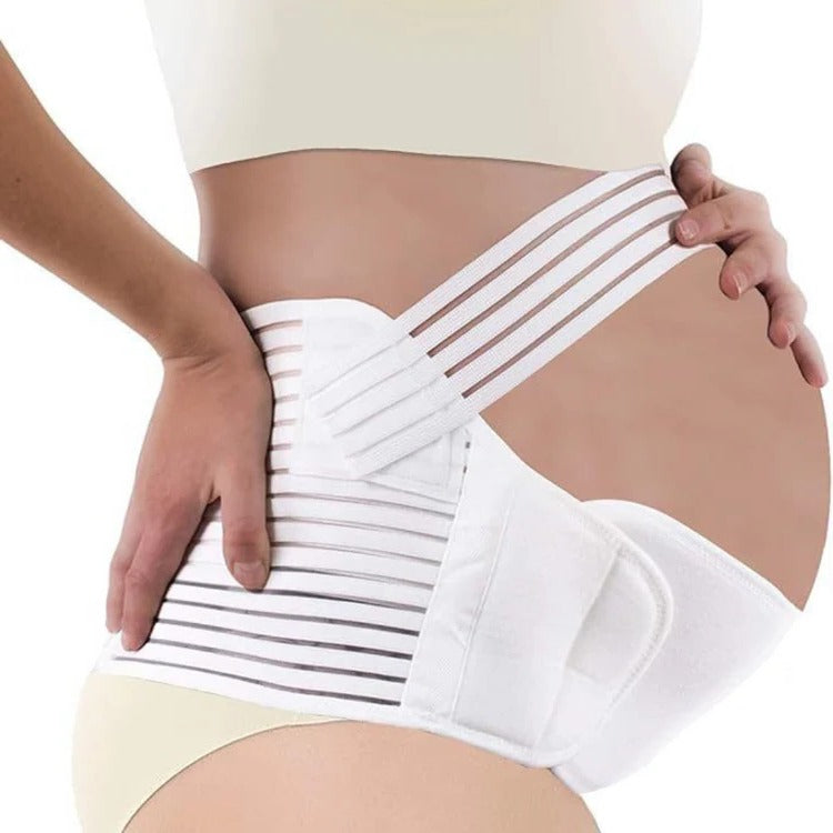 Tuzwa Maternity Support Belt – Adjustable Pregnancy Belly Band for Lower Back, Abdomen & Pelvic Support, Sizes S–XXL