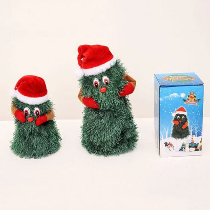 Christmas Toy Climbing Santa on Ladder with Lights and Sound, Santa Christmas Mantel Decor