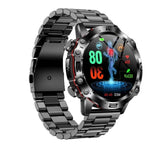 Tuzwa Smartwatch with Bluetooth Calling – Fitness Activity Tracker with Sleep Timing, Temperature Trends, Touchscreen & Adjustable Strap