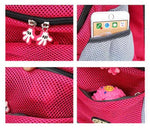 Tuzwa Pet Carrier Backpack – Ventilated Small Pet Travel Backpack with Adjustable Straps, Stable Base, Safety Hook & Dual Side Pockets