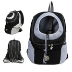 Tuzwa Pet Carrier Backpack – Ventilated Small Pet Travel Backpack with Adjustable Straps, Stable Base, Safety Hook & Dual Side Pockets