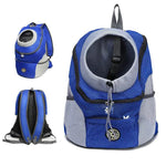 Tuzwa Pet Carrier Backpack – Ventilated Small Pet Travel Backpack with Adjustable Straps, Stable Base, Safety Hook & Dual Side Pockets