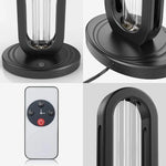 Tuzwa UV Room Lamp – Remote Control Ultraviolet Exposure Light with Timed Operation, Plug-In Power & Approx. 400 Sq Ft Coverage