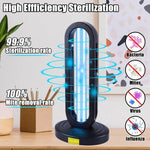 Tuzwa UV Room Lamp – Remote Control Ultraviolet Exposure Light with Timed Operation, Plug-In Power & Approx. 400 Sq Ft Coverage