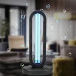 Tuzwa UV Room Lamp – Remote Control Ultraviolet Exposure Light with Timed Operation, Plug-In Power & Approx. 400 Sq Ft Coverage
