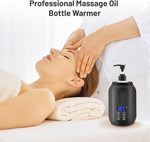 Tuzwa Electric Massage Oil Warmer – Adjustable 86–149°F Temperature, 360° Heating, Digital Touch Display & 1–24H Timer