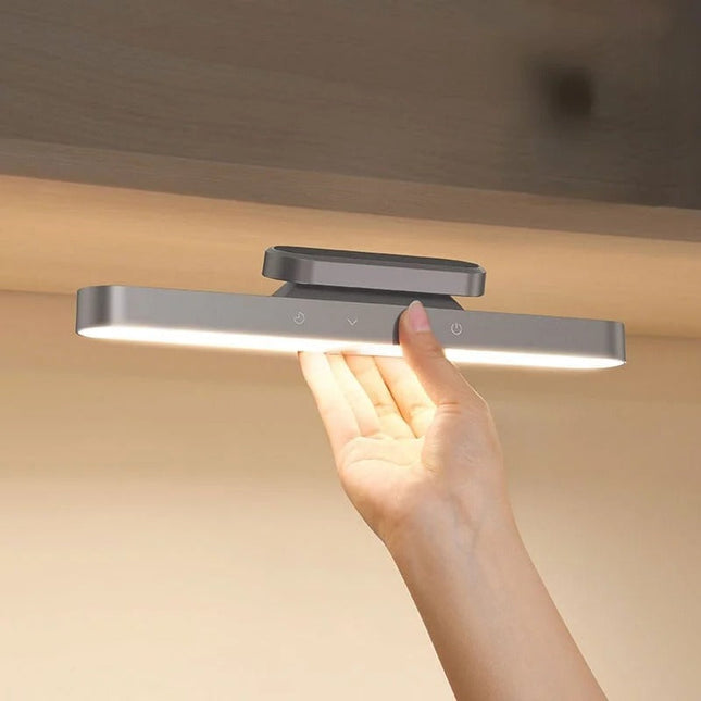 Desk Lamps Rechargeable Magnetic, LED Desk Lamp with Touch Dimming, Small Desk Lamp Cordless for Home Office