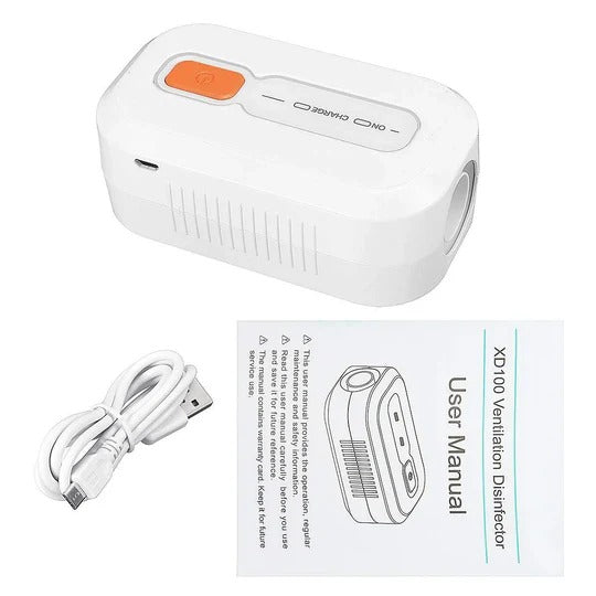 Tuzwa Portable CPAP Cleaner – Automated Rechargeable Cleaning Device for CPAP & Bi-Level Masks and Tubing with Hands-Free Cycle
