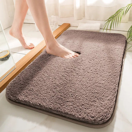 Bath Mat, Absorbent Non Slip Bath Mat, Machine Washable Shower Rug for Bathtub