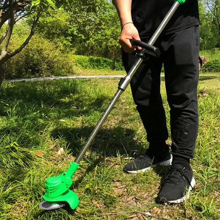 Cordless Grass Trimmer, Weed Wacker with Blades and Circular Steel Blade - image 10