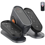 Tuzwa Electric Under Desk Elliptical – 12-Speed Mini Pedal Exerciser with Remote Control, LCD Display, 3 Auto Programs & Forward/Reverse Motion