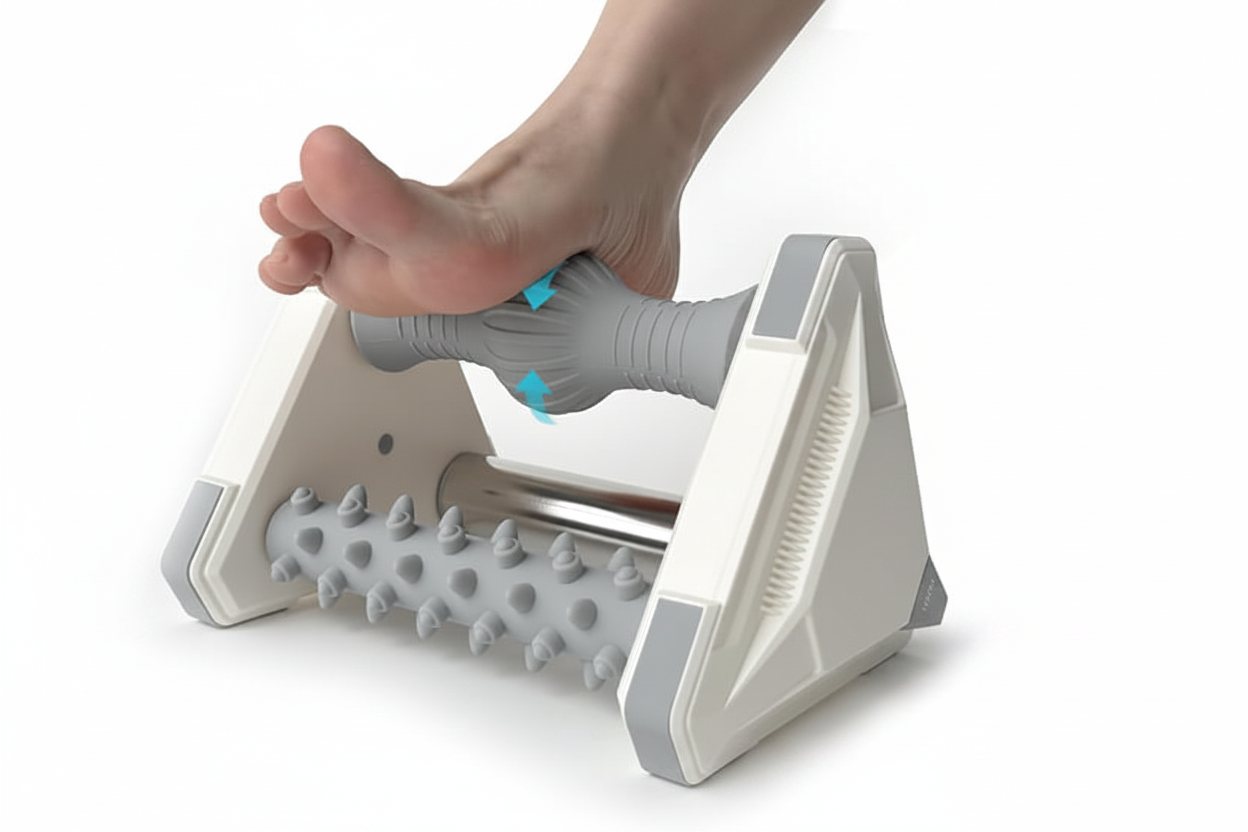 TUZWA Foot Stretcher Rocker for Calf & Plantar Fascia Stretching, Arch Support, Textured Non-Slip Grip, Fixed Angle, Men's & Women's Sizes 6-13