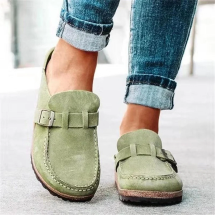Clogs for Women, Comfort Clogs with Buckle Strap, Orthopedic Clogs for Walking and Casual Wear