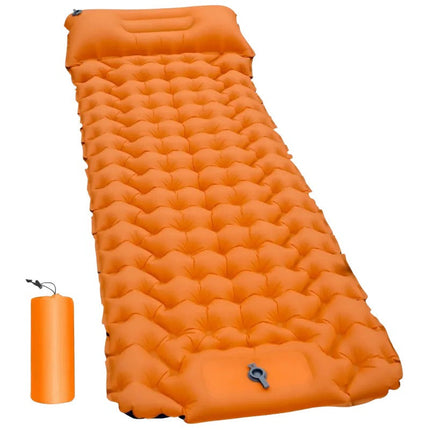 Camping Sleeping Pad with Built In Foot Pump, Ultralight Inflatable Sleeping Pad for Hiking, Compact Camping Mat – image 13