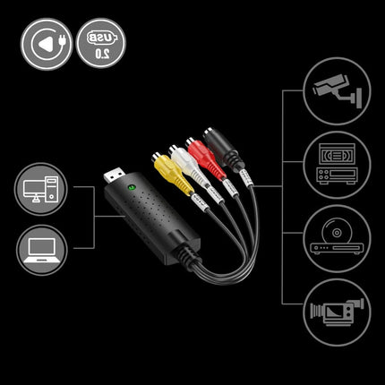 VHS to Digital Converters, RCA to USB Adapter – image 8