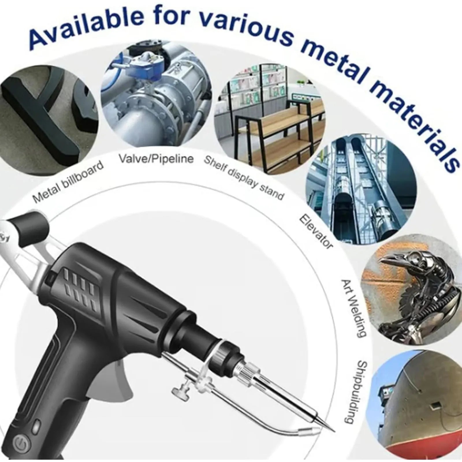 Tuzwa 60W Adjustable Temperature Soldering Iron – Fast Heat Precision Soldering Tool for Electronics & DIY Repairs