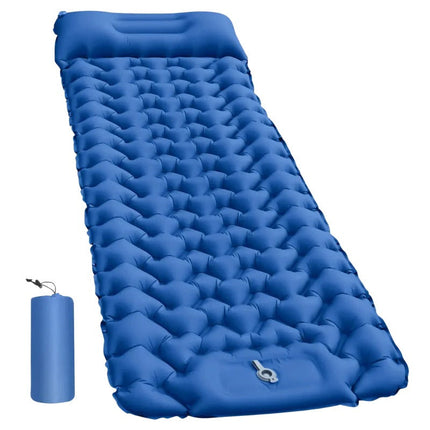 Camping Sleeping Pad with Built In Foot Pump, Ultralight Inflatable Sleeping Pad for Hiking – image 14