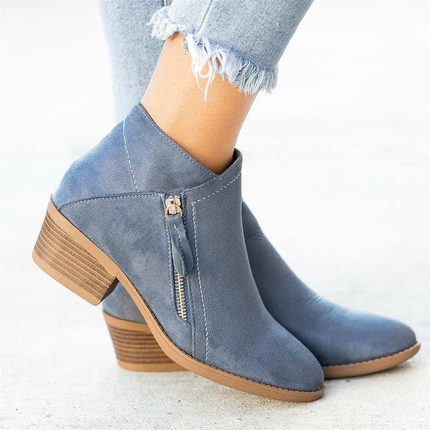 Womens Boots, Faux Leather Boots for Women – image 4