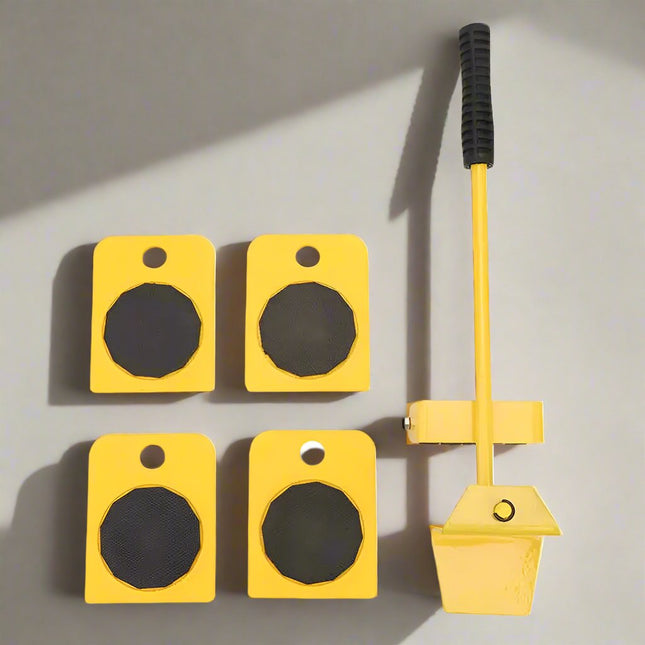 Furniture Sliders with Lifter for Carpet and Hard Floors, Heavy Furniture Mover Kit