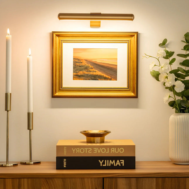 Picture Light, Battery Operated Picture Light with Dimmer