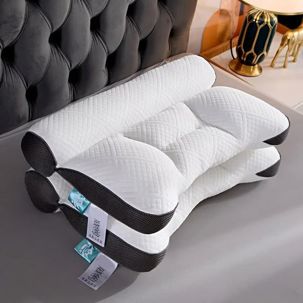 Cervical Pillow for Back and Stomach Sleepers