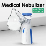 Tuzwa Portable Mesh Nebulizer – USB Rechargeable Nebulizer for Adults & Kids with ≤5μm Fine Mist, Adjustable Output & Auto Shutoff