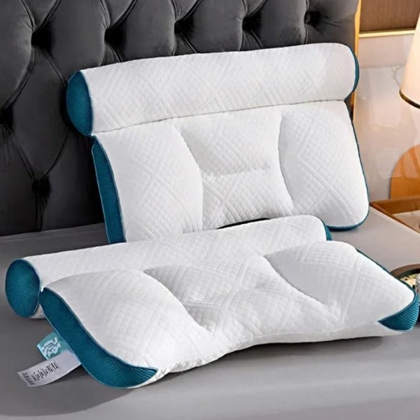 Side Sleeper Pillow, Goose Down Pillow with Cervical Memory Foam