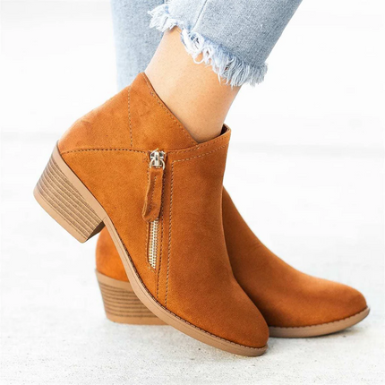 Womens Boots, Faux Leather Boots for Women