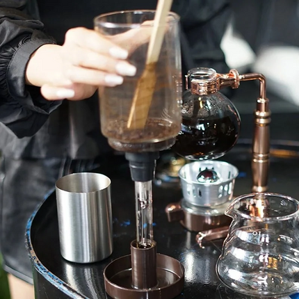 Siphon Coffee Makers, Vacuum Siphon Coffee Pot for Home Brewing – image 5