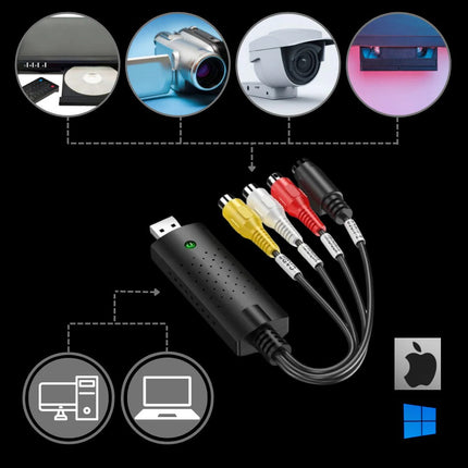 VHS to Digital Converters, RCA to USB Adapter – image 4