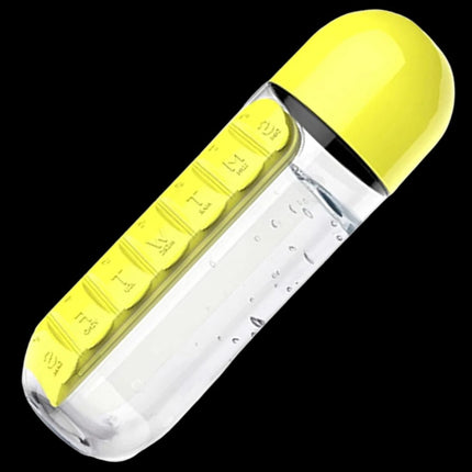 Water Bottle with Pill Holder, Leak Proof Water Bottle for Gym and Travel – image 6