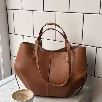 Vintage Tote Bag for Women, Spacious Shoulder Bag with Secure Closure for Work, Shopping, Travel and Weekend Day Trips