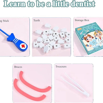 Pretend Dentist Kit for Kids, Dentist Role Play Set for Toddlers – image 7