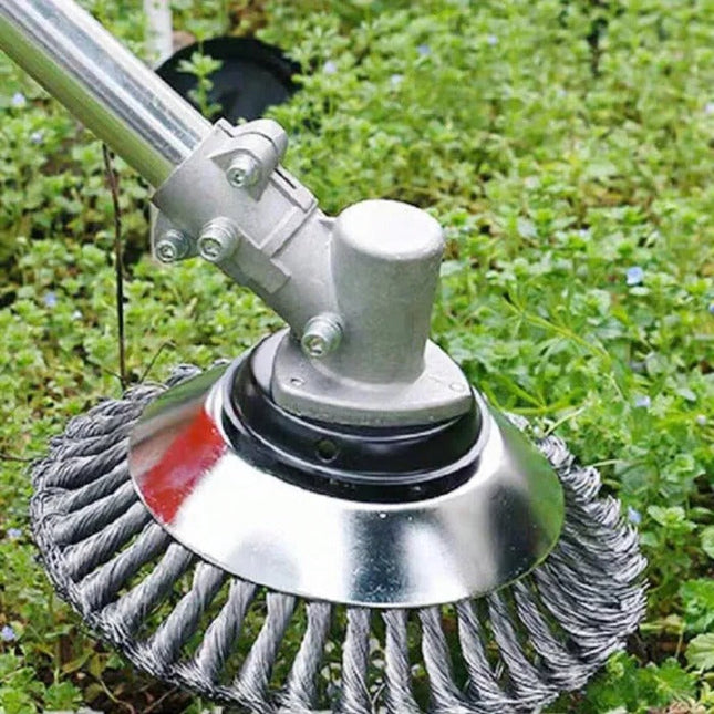 Wire Brush Wheel, Weed Removal Tool – image 6