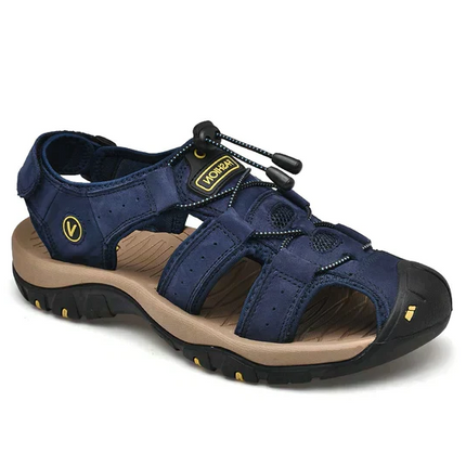 Mens Sandals, Orthopedic Sandals for Walking with Adjustable Straps
