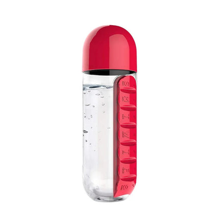 Water Bottle with Pill Holder, Portable 20 oz Water Bottle – image 13