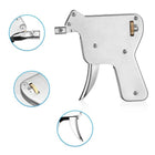 Lock Pick Gun, Snap Gun Lock Picking Tool, Stainless Steel Locksmith Tool for Pin Tumbler Locks and Padlocks
