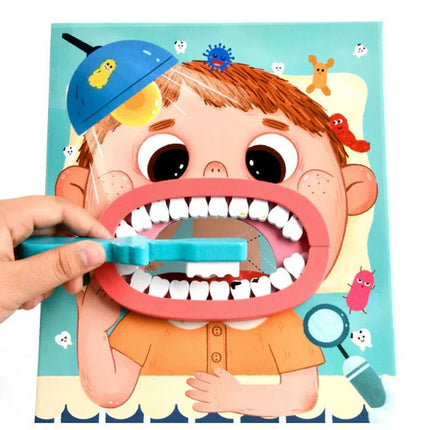 Pretend Dentist Kit for Kids, Dentist Role Play Set for Toddlers