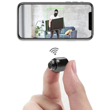 Nanny Cam with Two Way Audio, Mini WiFi Camera with Night Vision