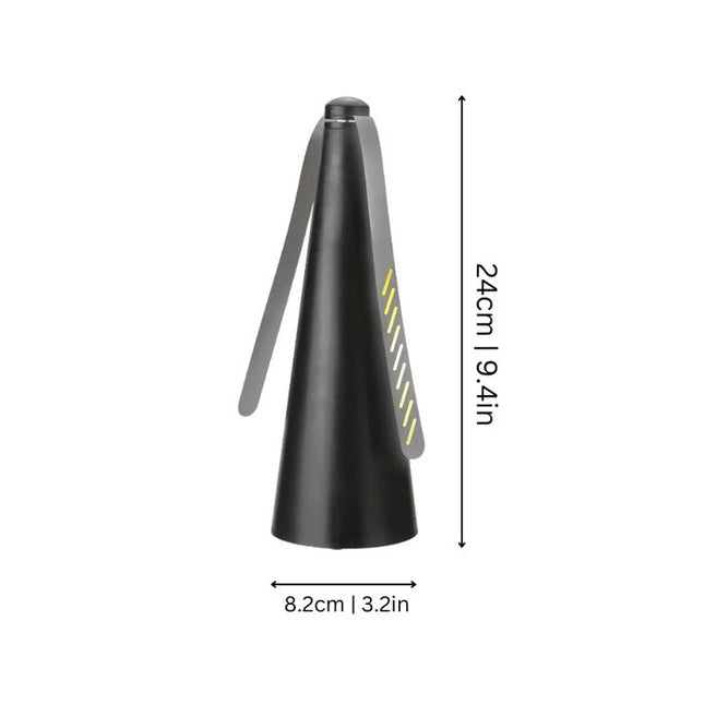 Fly Fan for Table Battery Powered, Outdoor Bug Deterrent