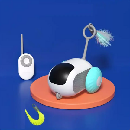 Remote Control Cat Toy, Rechargeable Remote Control Toy Car for Pet Chase – image 5