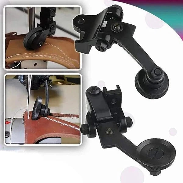 Sewing Machine Presser Foot, Roller Foot for Leather and Denim, High Shank Industrial Sewing Machine Parts