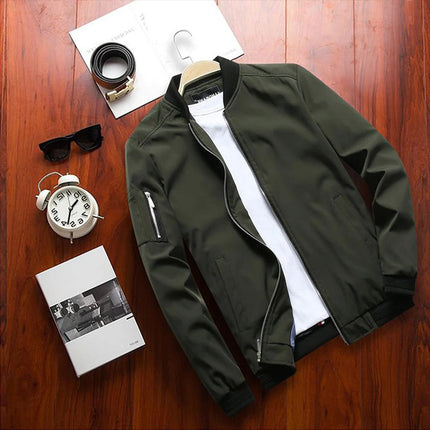 Lightweight Jacket for Men, Water Repellent Jacket with Pockets, M to 3XL – image 7