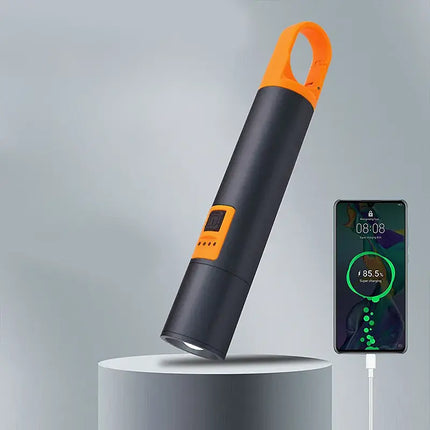 Tuzwa Tactical Flashlight – Adjustable Brightness & Zoom, Compact Portable Light for Camping, Hiking & Outdoor Use