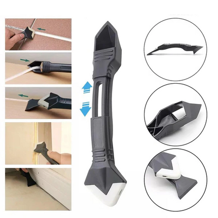 Caulk Remover Tool 3 in 1, Silicone Caulk Remover